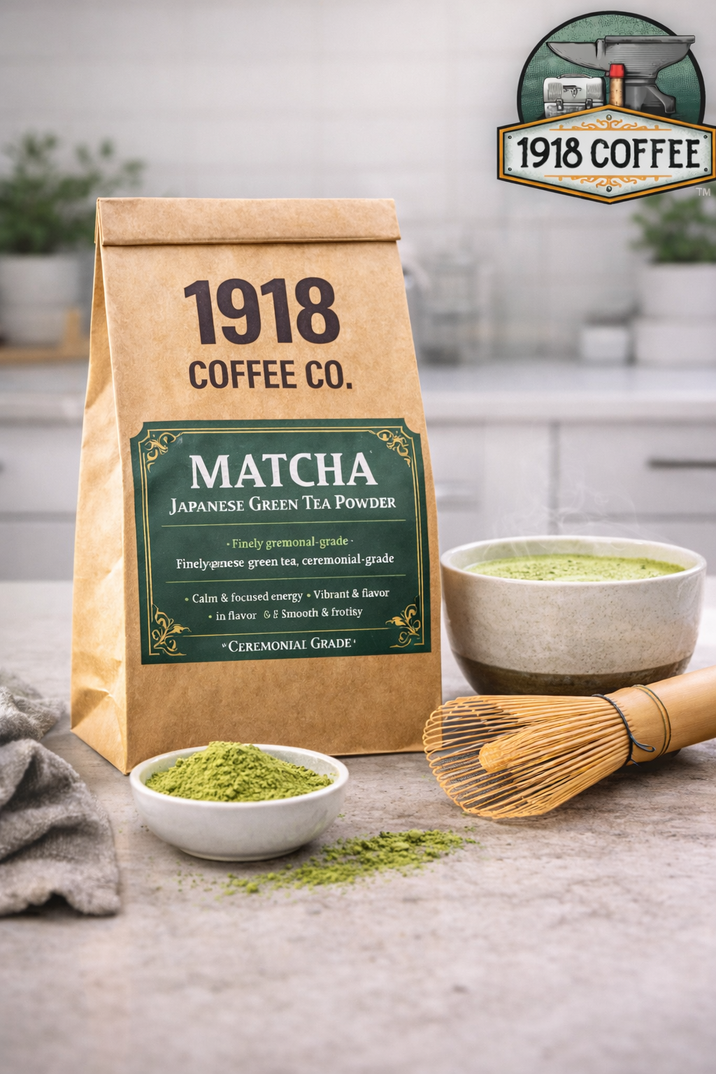 Matcha – Japanese Green Tea Powder - 1918 COFFEE