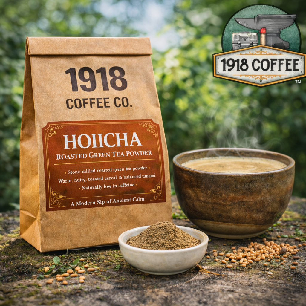 Hojicha – Roasted Green Tea Powder - 1918 COFFEE