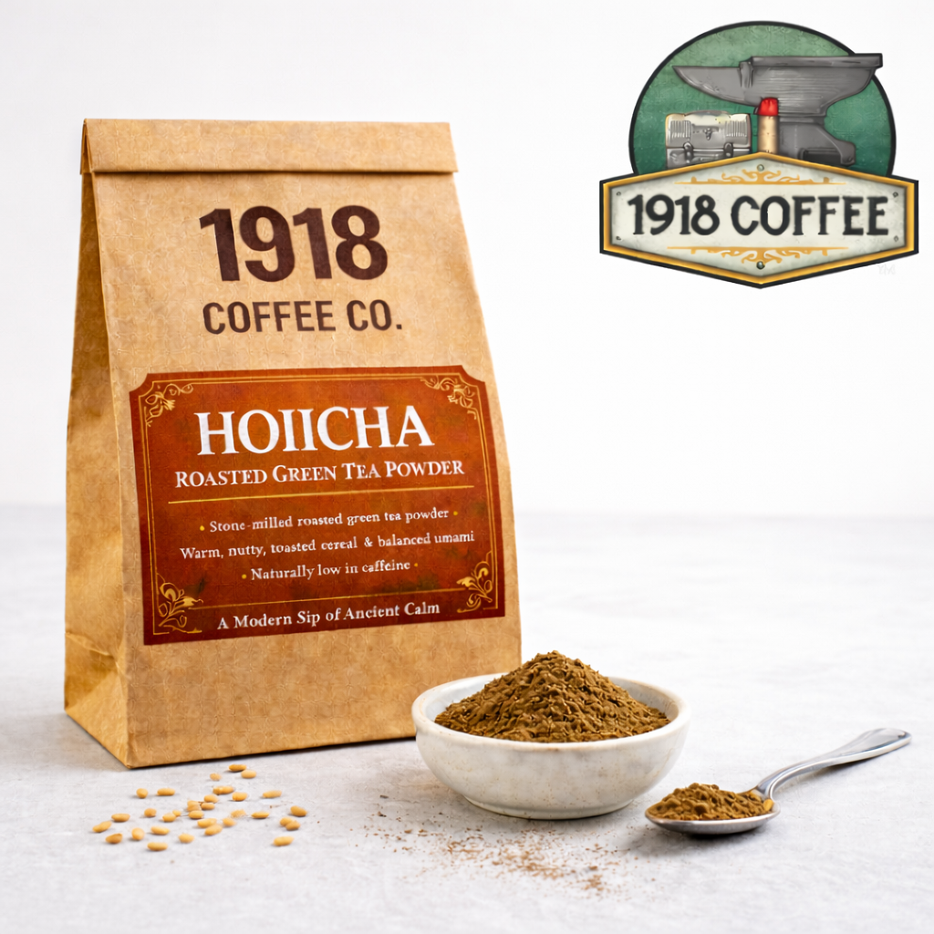 Hojicha – Roasted Green Tea Powder - 1918 COFFEE