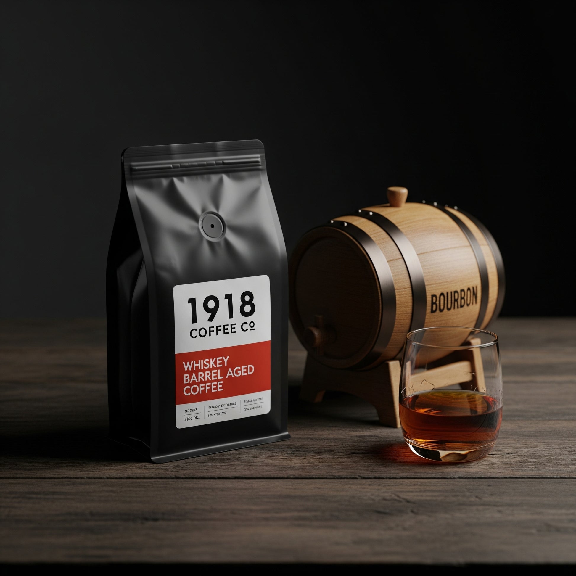 Whiskey Barrel Aged - 1918 COFFEE